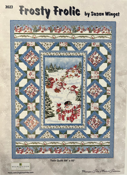 Frosty Frolic Twin Quilt Kit