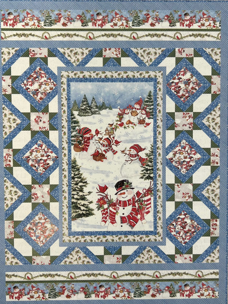 Frosty Frolic Twin Quilt Kit