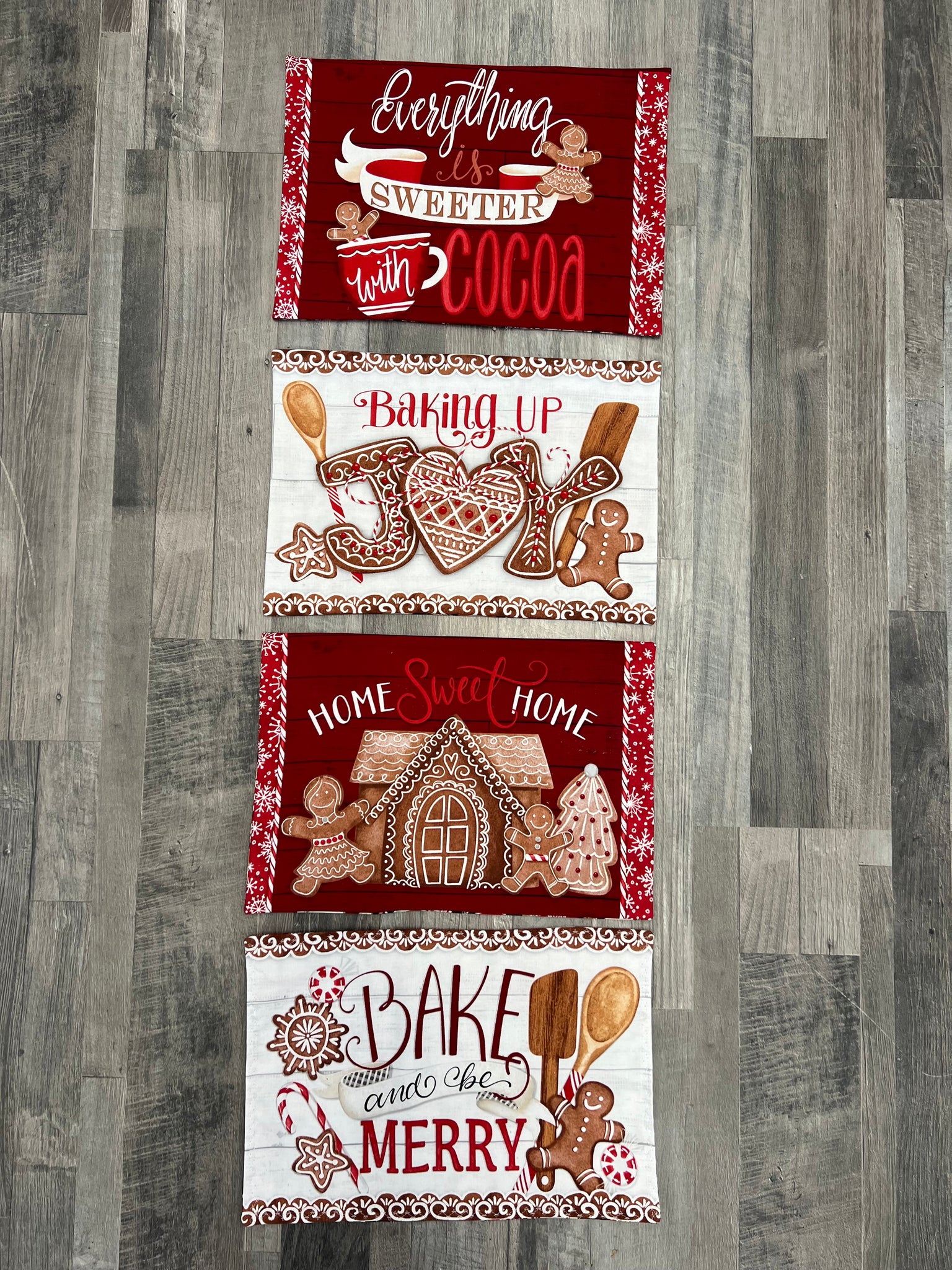 Baking Up Joy Placemats Kit