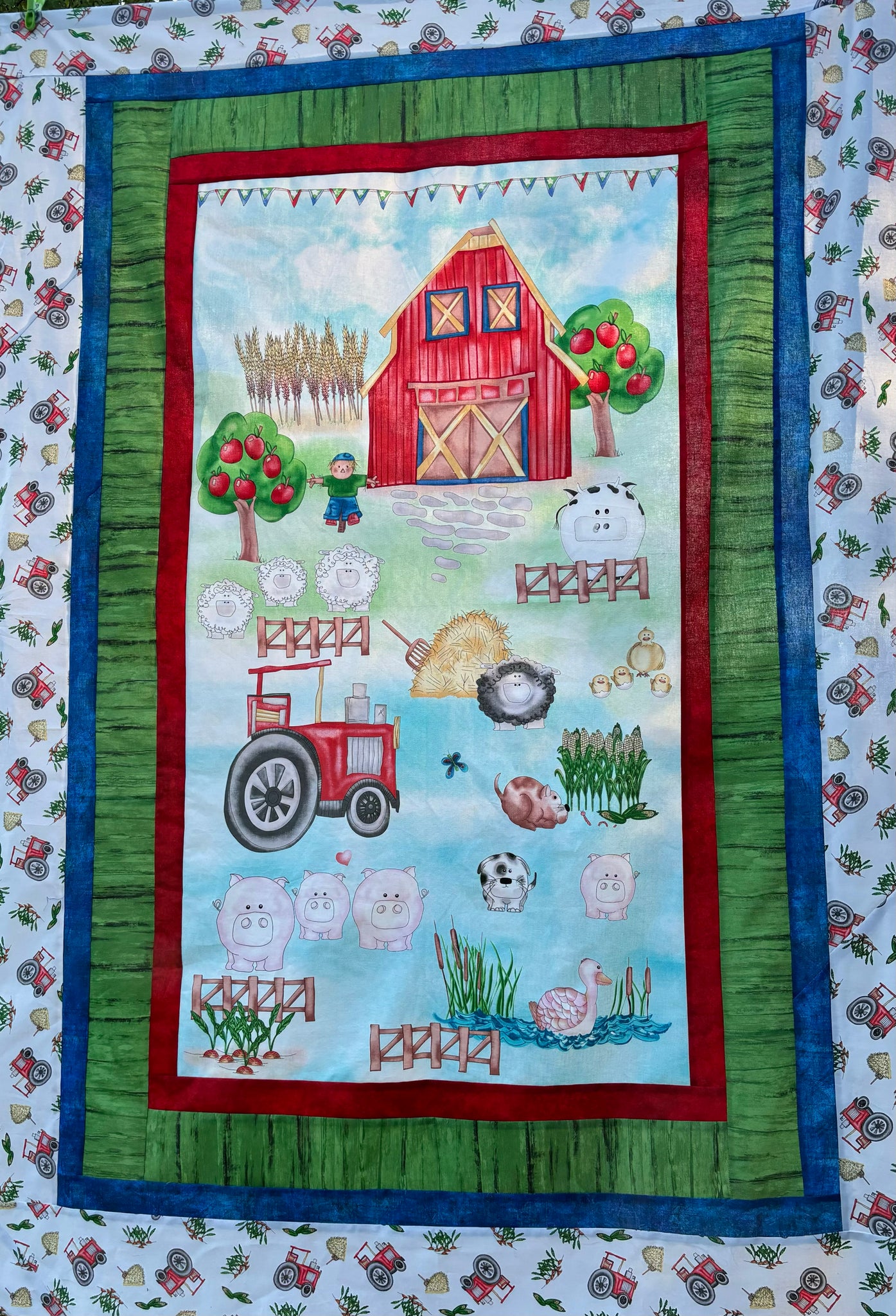 Howdy Partner Crib Quilt Kit - The Quilting Gnome